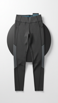 Performance technical leggings with matte finish